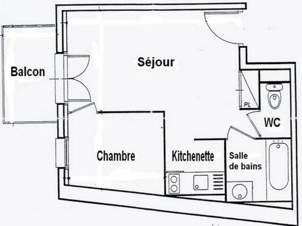 شقة T2 Calme - Balcon - Parking - Animaux Admis - Fr-1-313-187 Bagnères-de-Luchon المظهر الخارجي الصورة